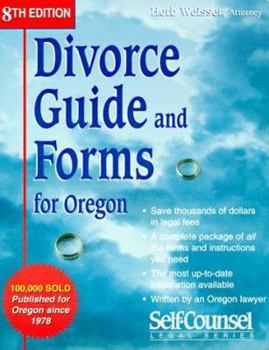 Paperback Divorce Guide for Oregon (8th Ed) Book