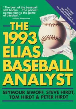 Paperback 1993 Elias Baseball Analyst Book