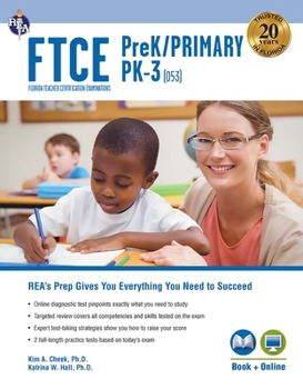 Paperback FTCE Prekindergarten/Primary Pk-3 (053) Book + Online Book