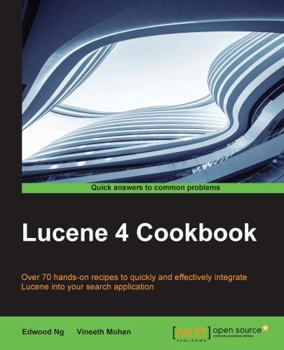 Paperback Lucene 4 Cookbook Book