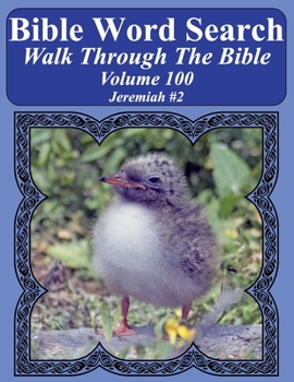 Paperback Bible Word Search Walk Through The Bible Volume 100: Jeremiah #2 Extra Large Print Book