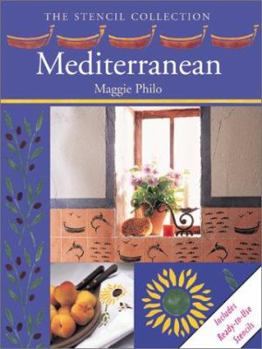Paperback Mediterranean [With Stencils] Book