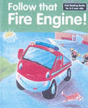 Hardcover Follow That Fire Engine (Speed to Read) Book