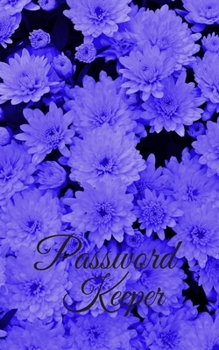 Paperback Password Keeper: Floral Purple Log Book