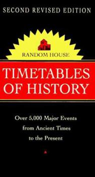 Paperback Random House Timetables of History: Second Revised Edition (Random House Vest Pocket) Book