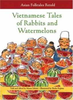 Hardcover Vietnamese Tales of Rabbits and Watermelons Book