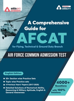 Paperback A Comprehensive Guide for AFCAT (English Medium) Book