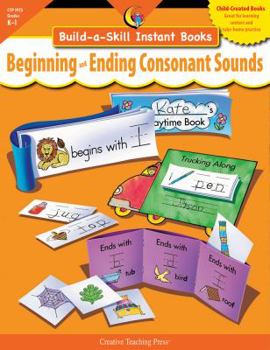 Paperback BEGINNING & ENDING CONSONANT SOUNDS, BUILD-A-SKILL INSTANT BOOKS Book