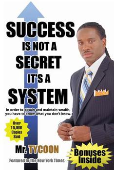 Paperback Success Is Not A Secret It's A System Book