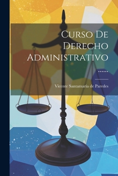 Paperback Curso De Derecho Administrativo ...... [Spanish] Book