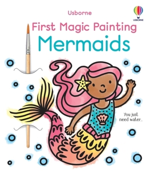 Paperback First Magic Painting Mermaids Book