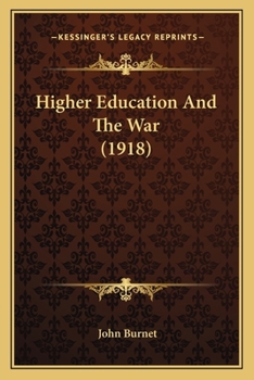 Higher Education and the War