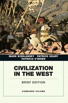Paperback Civilization in the West, Penguin Academic Edition, Combined Volume Book
