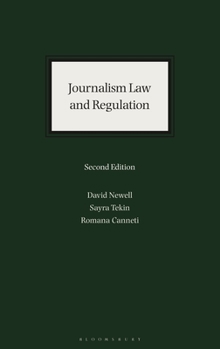 Hardcover Journalism Law and Regulation Book