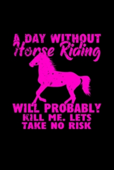 Riding Horses Notebook: Blank Lined Notebook Journal for Work, School, Office | 6x9 110 page