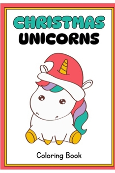 Paperback Christmas Unicorns Book