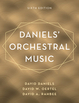 Hardcover Daniels' Orchestral Music Book