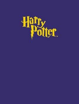 Spiral-bound Harry Potter Address Book Lighting Bolt Book