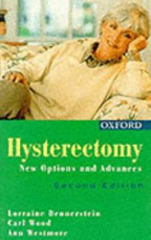 Paperback Hysterectomy: New Options and Advances Book