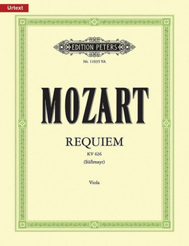 Paperback Requiem in D Minor K626 (Viola Part) Book