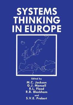Paperback Systems Thinking in Europe Book