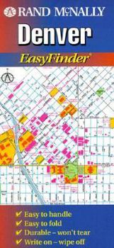 Map Rand McNally Denver Colorado: Easyfinder Book