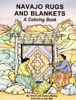 Paperback Navajo Rugs and Blankets: A Coloring Book