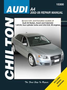 Paperback Audi A4 2002-2008 Book