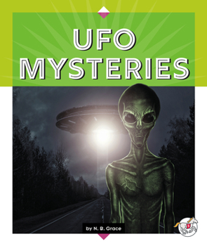 Library Binding UFO Mysteries Book