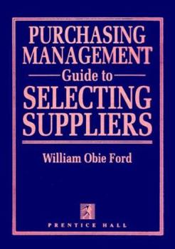 Hardcover Purchasing Management Guide to Selecting Suppliers Book