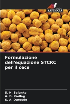 Paperback Formulazione dell'equazione STCRC per il cece [Italian] Book