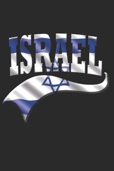 ISRAEL NOTEBOOK: Israel Notebook | college book | diary | journal | booklet | memo | composition book | 120 sheets - Dot Grid paper 6x9 inch