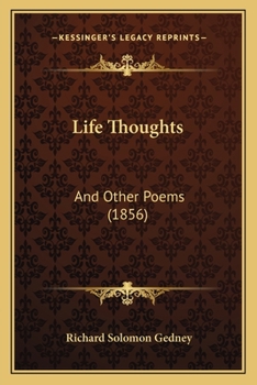 Paperback Life Thoughts: And Other Poems (1856) Book