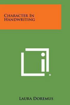 Paperback Character in Handwriting Book