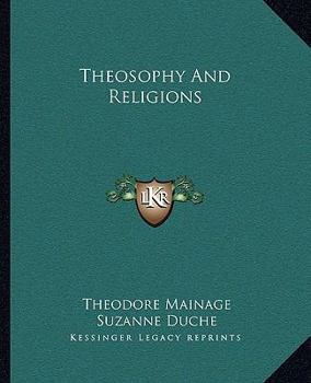 Paperback Theosophy And Religions Book