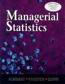 Hardcover Managerial Statistics Book