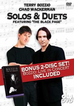 Mini-Disc Terry Bozzio and Chad Wackerman -- Solos & Duets: Featuring The Black Page", 2 DVDs" Book