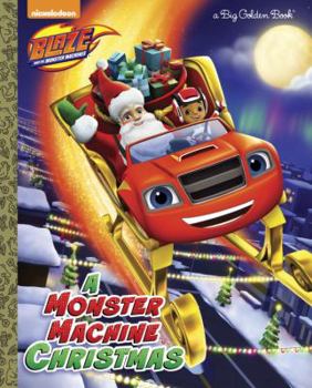Hardcover A Monster Machine Christmas Book