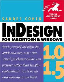 Paperback Indesign 1.0/1.5 for Macintosh and Windows: Visual QuickStart Guide Book