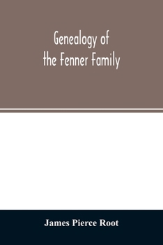 Paperback Genealogy of the Fenner family Book