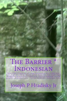 Paperback The Barrier * Indonesian [Indonesian] Book