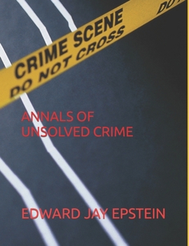 Paperback Annals of Unsolved Crime Book