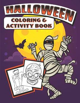 Paperback Halloween Coloring & Activity Book