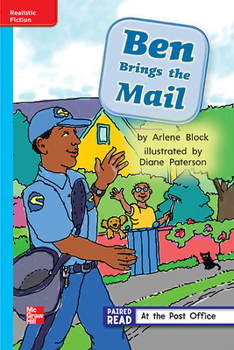 Spiral-bound Reading Wonders Leveled Reader Ben Brings the Mail: On-Level Unit 2 Week 1 Grade 1 Book