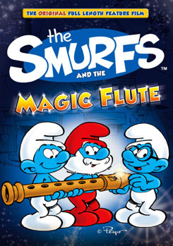 DVD The Smurfs And The Magic Flute Book