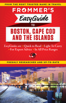 Paperback Frommer's Easyguide to Boston, Cape Cod and the Islands Book