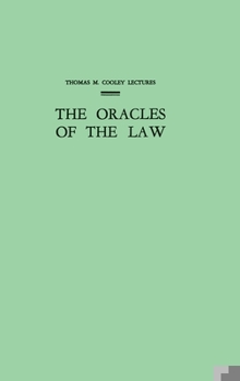 Hardcover The Oracles of the Law Book