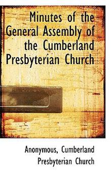 Minutes of the General Assembly of the Cumberland Presbyterian Church