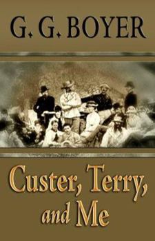 Hardcover Custer, Terry, and Me [Large Print] Book