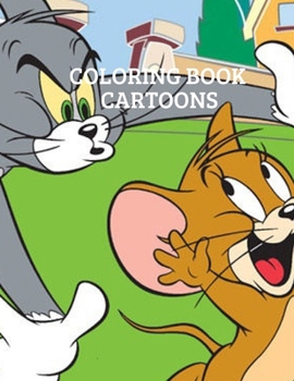 Paperback Coloring book. Cartoons. Book